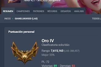 be your gaming buddy for aram, tft and minecraft sessions