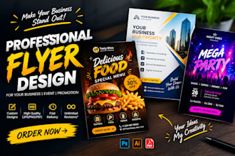 design stunning flyers that elevate your brand