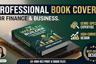 design an eye catching book cover and title