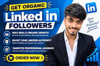 grow your linkedin followers organically targeted