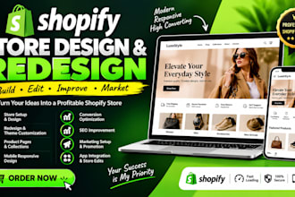 shopify store redesign design edit improve marketing