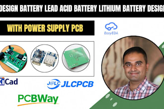 design battery pack lead acid battery lithium battery design power supply pcb
