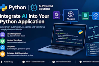 build ai automation using python and API