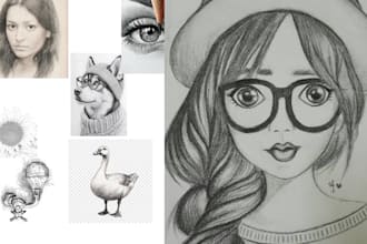 turn your photo into  a pencil sketch