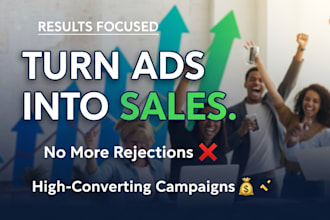 be your google meta ads consultant for disapproved and difficult ads