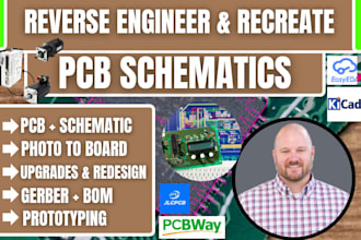 reverse engineer ,circuit schematic,from obsolete pcb,image to gerber,pcb clone