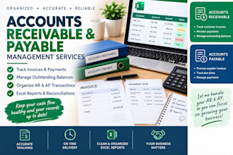 manage your accounts receivable and accounts payable