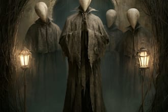 create you like a zombie dark art illustration