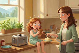 children book illustration and children book illustration