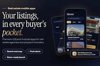 build a premium real estate app for ios and android