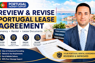 review and revise your portugal lease, tenancy or rental agreement