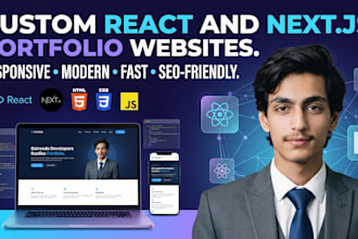 create a portfolio website for you