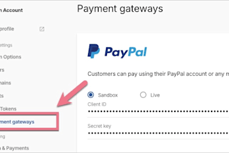 setup paypal payment gateway