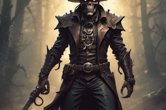 fantasy horror and fantasy horror character