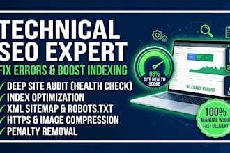do technical SEO audit and fix technical issues