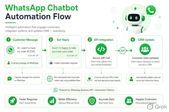 develop custom website and software with whatsapp API integration
