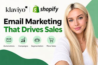 design klaviyo email marketing flow shopify email automation ecommerce mailchip