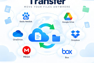 migrate files between google drive onedrive dropbox and other clouds