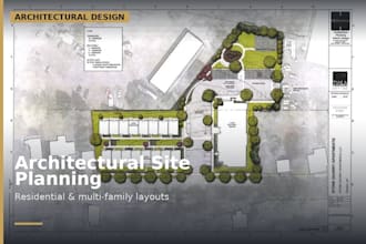 draw property site plan and plot plan for permit approval