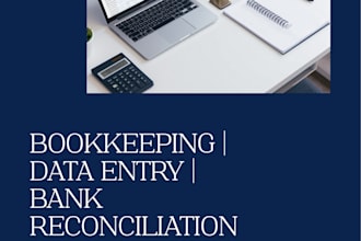 do bookkeeping, data entry and bank reconciliation in tally prime
