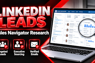 do linkedin sales navigator and company prospect research