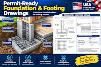 l design foundation plans and footing drawings for building permits