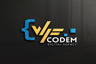 design modern technology, software, and digital agency logo