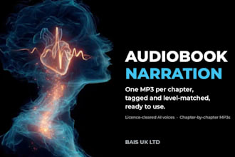 be your ai audiobook narrator for books, scripts and video narration