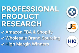 do winning product research for amazon