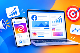 manage facebook, instagram ads and social media