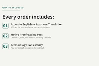 translate english to japanese