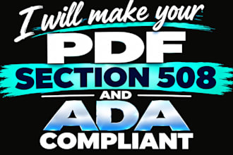 make your PDF section 508 and ada compliant