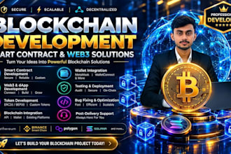 develop secure blockchain, smart contract and web3 solutions