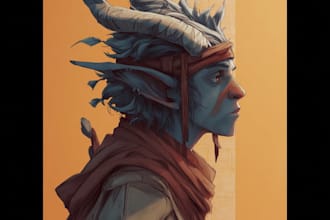 draw fantasy illustrations, concept art, and card game art