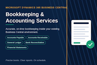 do your bookkeeping in microsoft dynamics 365 business central