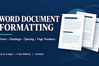 format and fix your microsoft word document