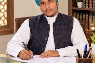 write urdu islamic content and articles