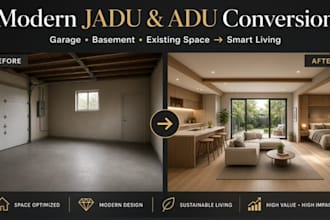 create smart jadu adu conversion plans from garage basement or existing space