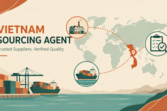 be your vietnam sourcing agent for products and suppliers