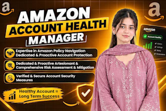 fix amazon listing issues, violations, errors and account health issues