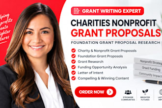 write charities nonprofit grant proposals foundation grant proposal research