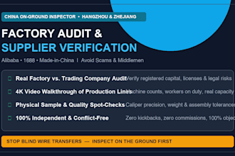be your china sourcing agent and factory auditor in hangzhou, shanghai