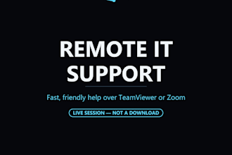 be your remote IT support and small business tech consultant