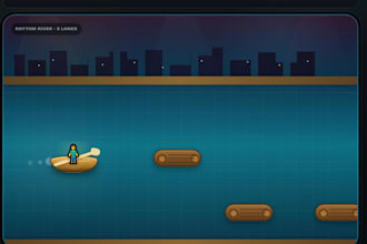 create a simple browser mini game with HTML5 and javascript