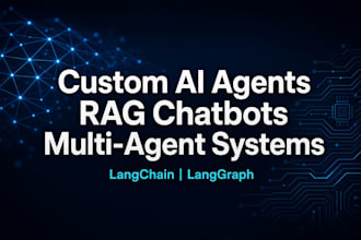 create custom ai agents rag chatbots and multi agent systems