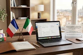 manually translate from french to italian and vice versa