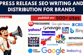 ein PR newswire press release writing  PR google index distribution einpresswire