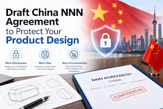 draft china nnn agreement to protect your product design