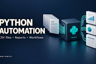 automate CSV processing and API workflows with python