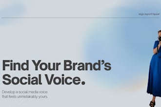 develop a unique brand voice for your social media